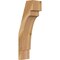 Ekena Millwork 4"W x 6"D x 18"H Merced Rough Sawn Knee Brace, Western Red Cedar BRC04X06X18MRC00RWR - alternate 1